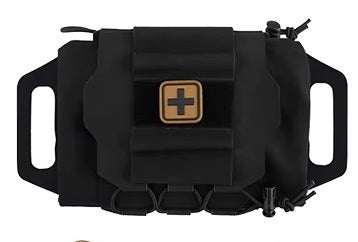Rapid Deploy Tactical IFAK with tourniquet - Black